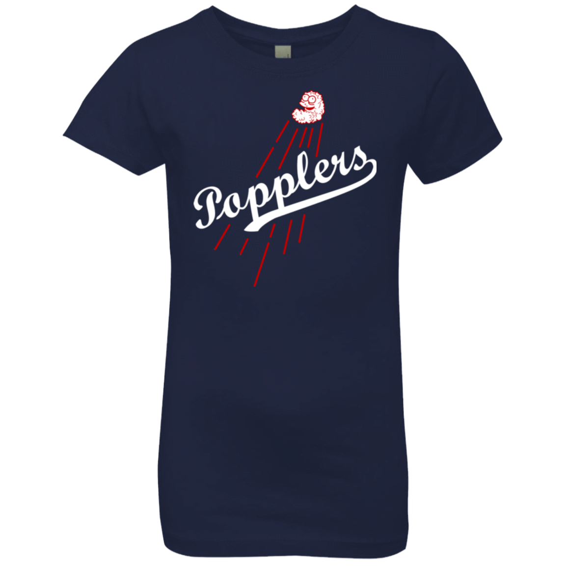T-Shirts Midnight Navy / YXS Popplers Girls Premium T-Shirt