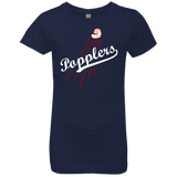 T-Shirts Midnight Navy / YXS Popplers Girls Premium T-Shirt