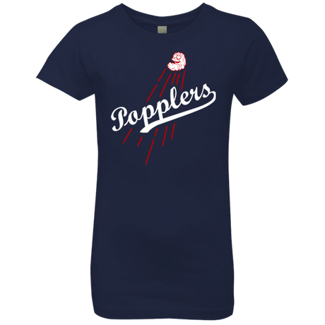 T-Shirts Midnight Navy / YXS Popplers Girls Premium T-Shirt