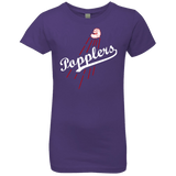 T-Shirts Purple Rush / YXS Popplers Girls Premium T-Shirt