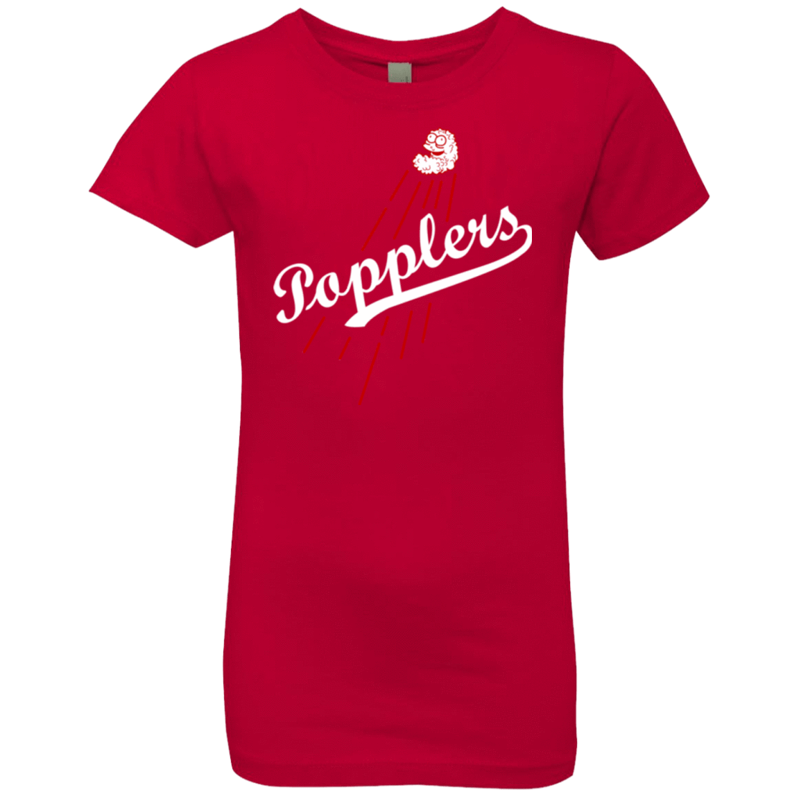 T-Shirts Red / YXS Popplers Girls Premium T-Shirt