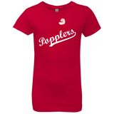 T-Shirts Red / YXS Popplers Girls Premium T-Shirt