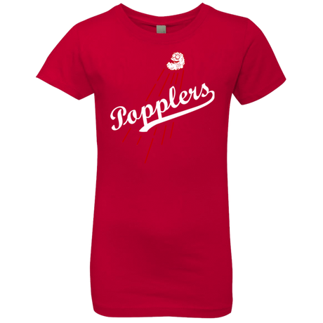 T-Shirts Red / YXS Popplers Girls Premium T-Shirt