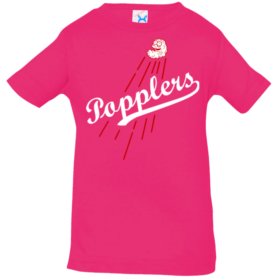 T-Shirts Hot Pink / 6 Months Popplers Infant Premium T-Shirt