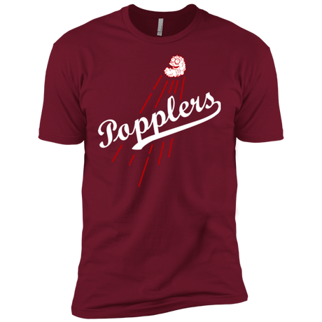 T-Shirts Cardinal / X-Small Popplers Men's Premium T-Shirt
