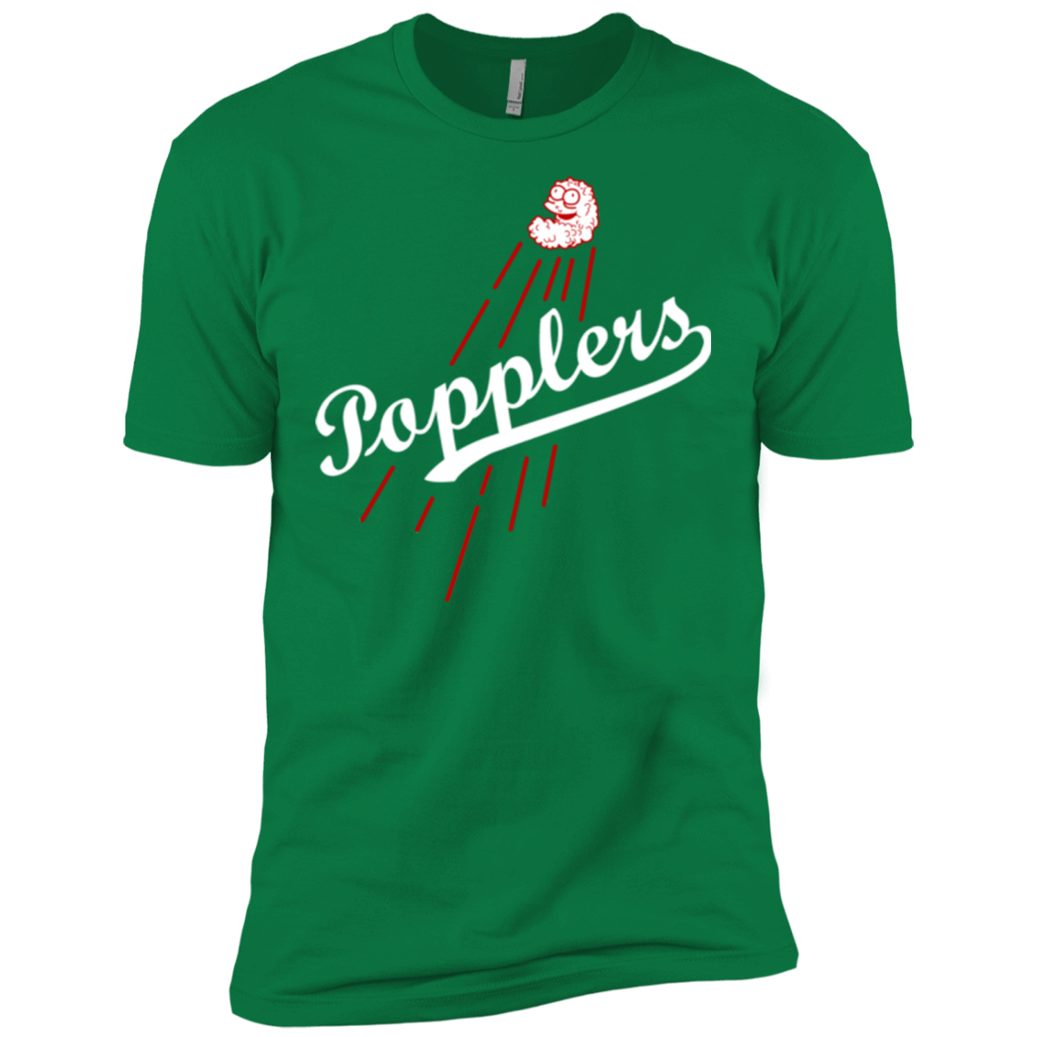 T-Shirts Kelly Green / X-Small Popplers Men's Premium T-Shirt