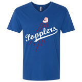 T-Shirts Royal / X-Small Popplers Men's Premium V-Neck
