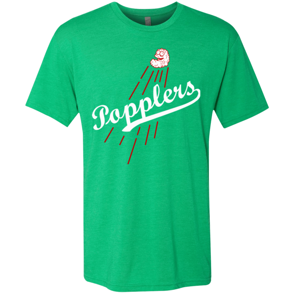 T-Shirts Envy / Small Popplers Men's Triblend T-Shirt