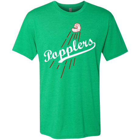T-Shirts Envy / Small Popplers Men's Triblend T-Shirt