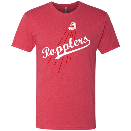 T-Shirts Vintage Red / Small Popplers Men's Triblend T-Shirt