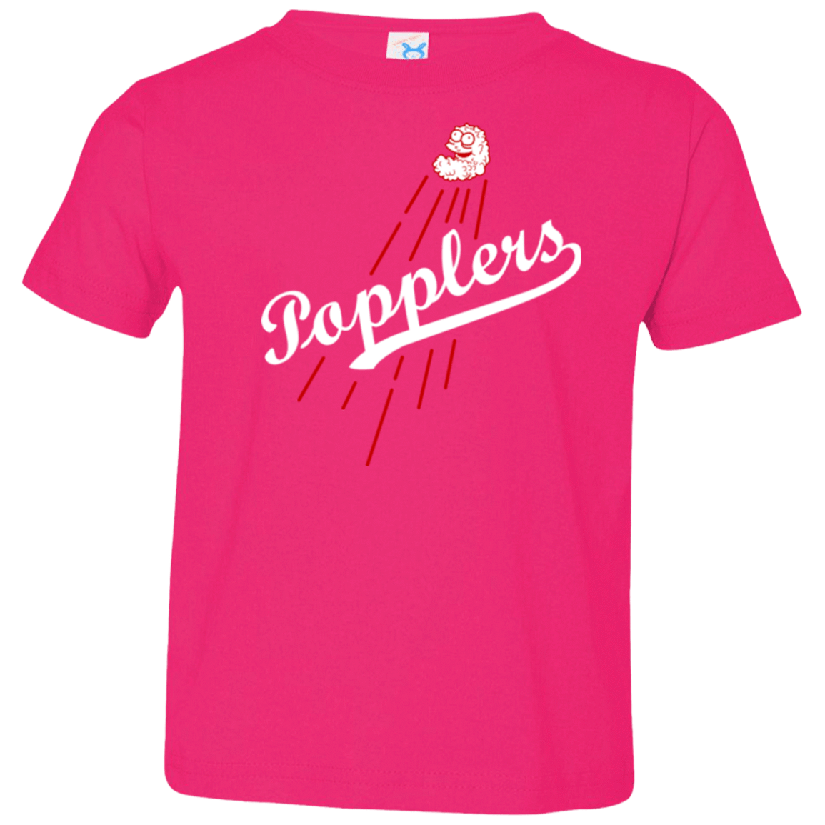T-Shirts Hot Pink / 2T Popplers Toddler Premium T-Shirt