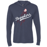 T-Shirts Vintage Navy / X-Small Popplers Triblend Long Sleeve Hoodie Tee