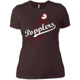T-Shirts Dark Chocolate / X-Small Popplers Women's Premium T-Shirt