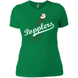 T-Shirts Kelly Green / X-Small Popplers Women's Premium T-Shirt