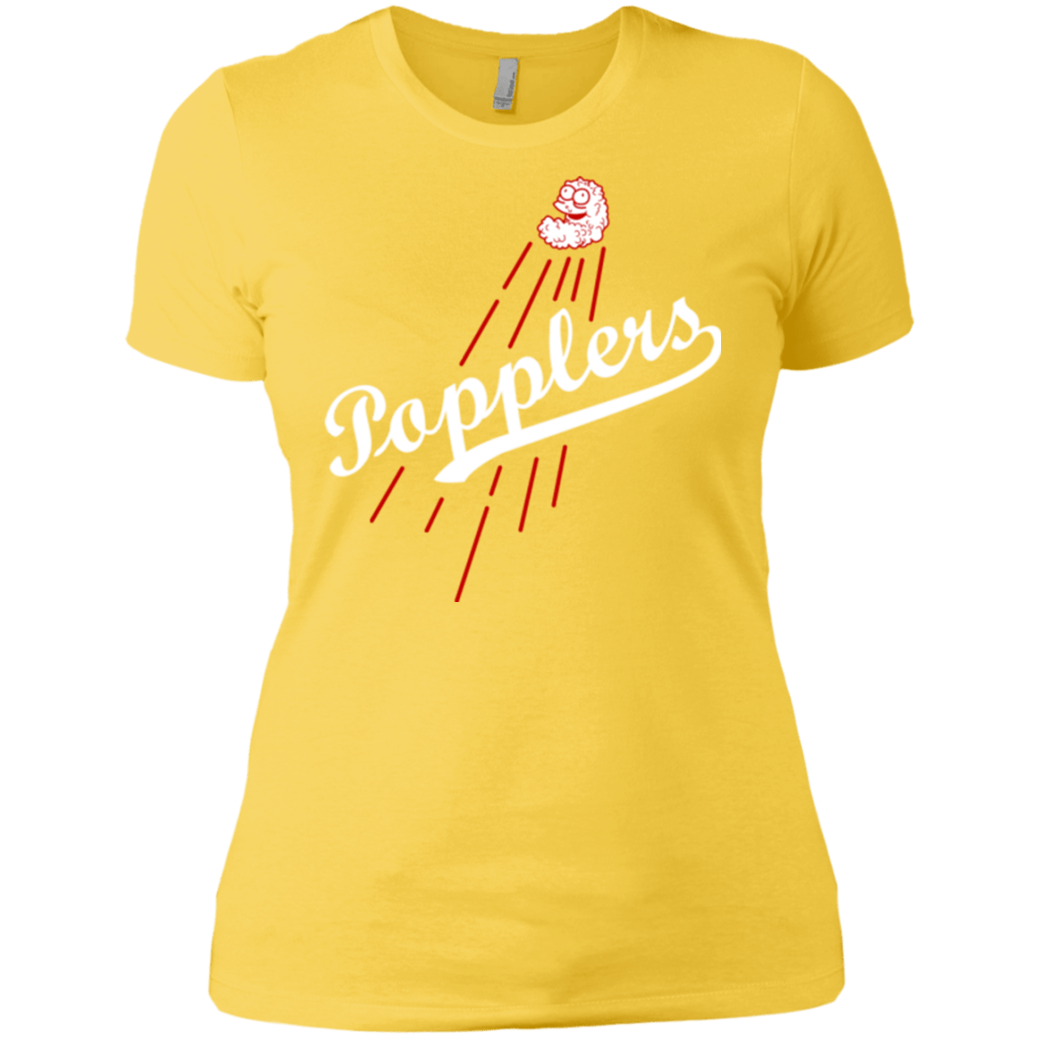 T-Shirts Vibrant Yellow / X-Small Popplers Women's Premium T-Shirt