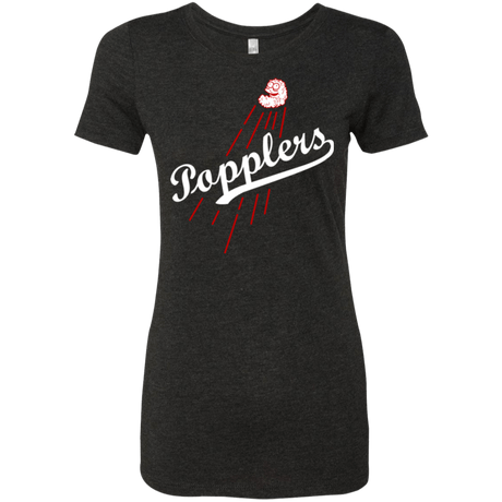 T-Shirts Vintage Black / Small Popplers Women's Triblend T-Shirt