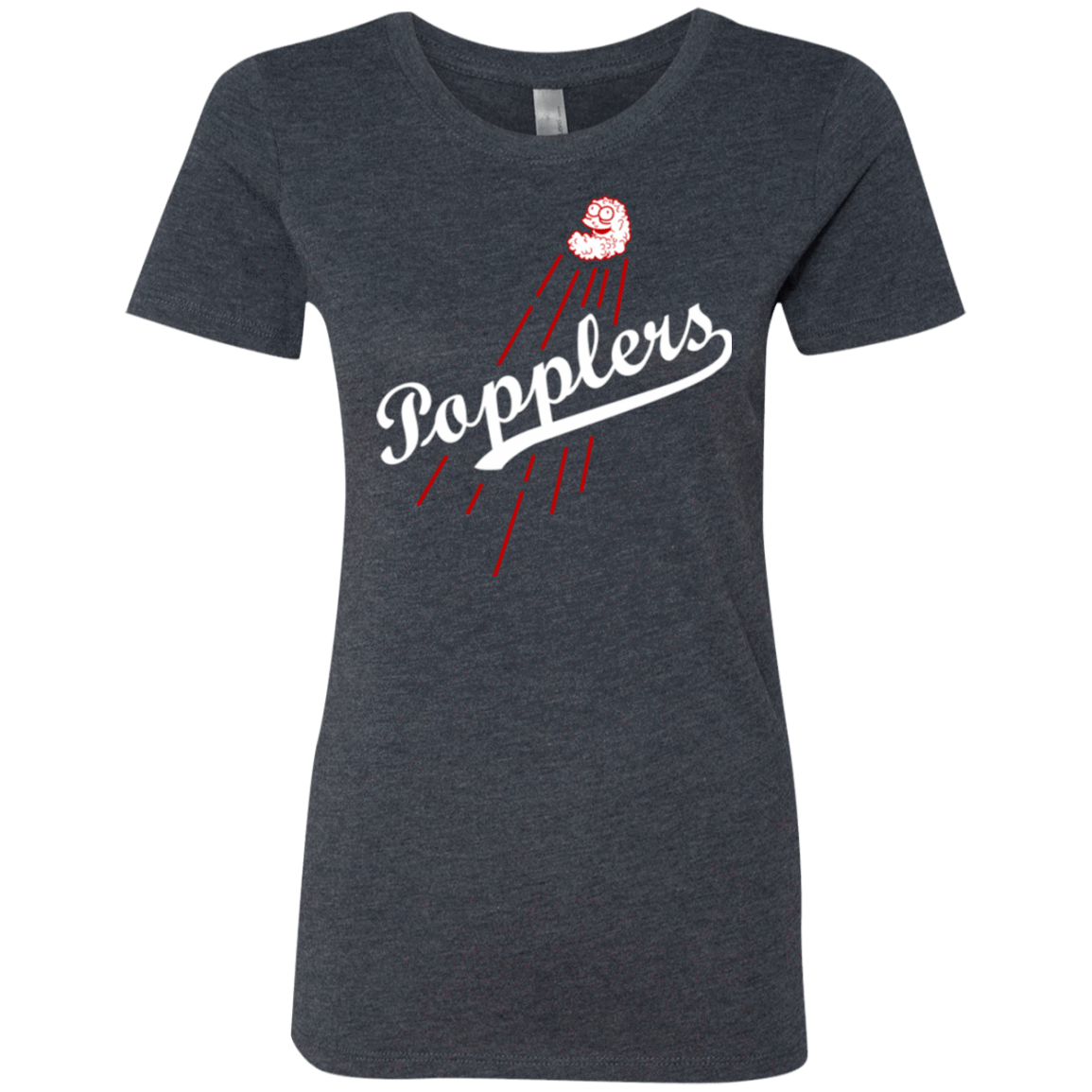 T-Shirts Vintage Navy / Small Popplers Women's Triblend T-Shirt