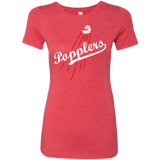 T-Shirts Vintage Red / Small Popplers Women's Triblend T-Shirt