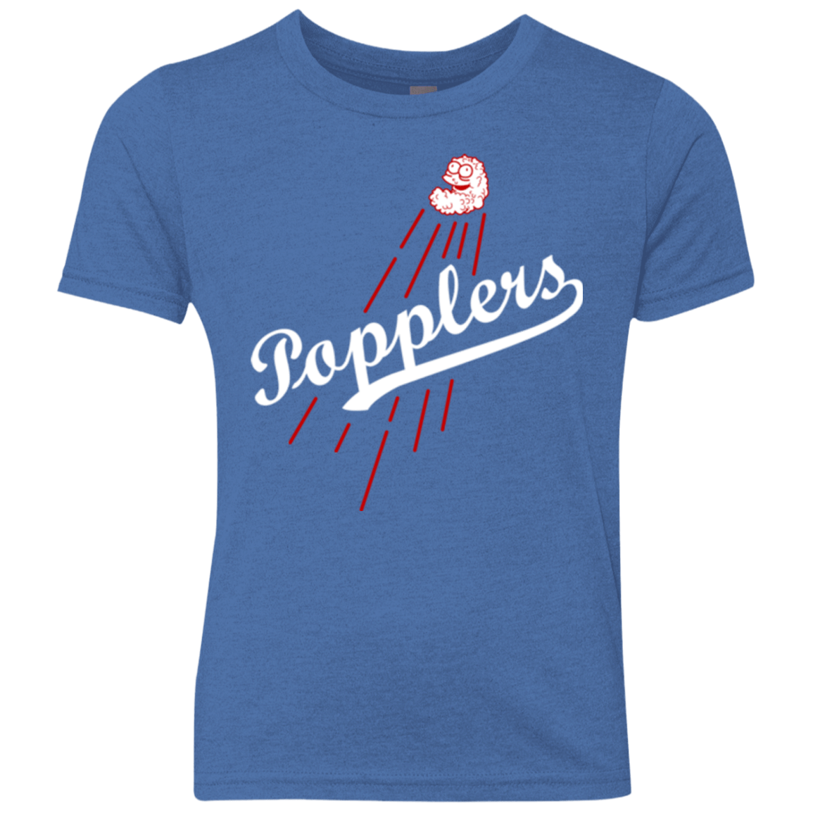 T-Shirts Vintage Royal / YXS Popplers Youth Triblend T-Shirt