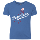 T-Shirts Vintage Royal / YXS Popplers Youth Triblend T-Shirt