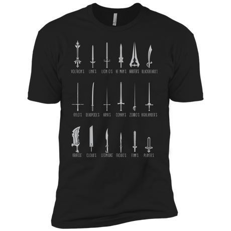 T-Shirts Black / YXS POPULAR SWORDS Boys Premium T-Shirt