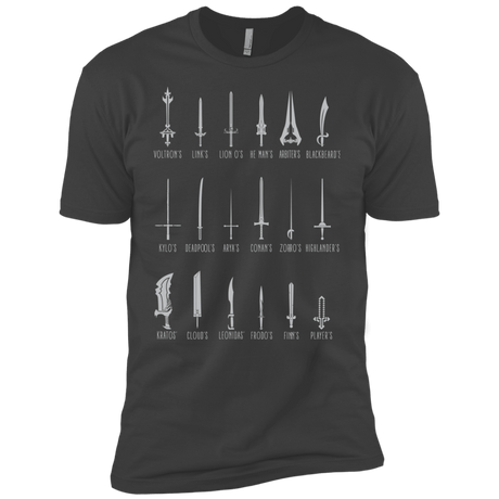 T-Shirts Heavy Metal / YXS POPULAR SWORDS Boys Premium T-Shirt