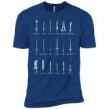 T-Shirts Royal / YXS POPULAR SWORDS Boys Premium T-Shirt