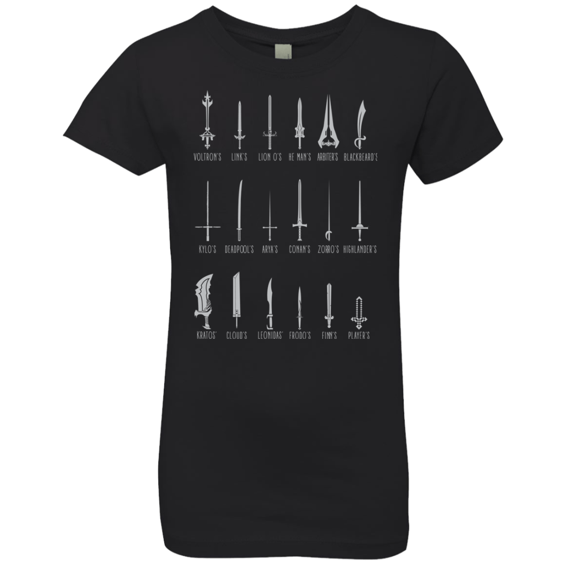 POPULAR SWORDS Girls Premium T-Shirt