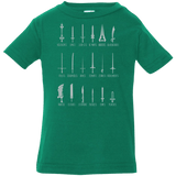 T-Shirts Kelly / 6 Months POPULAR SWORDS Infant Premium T-Shirt