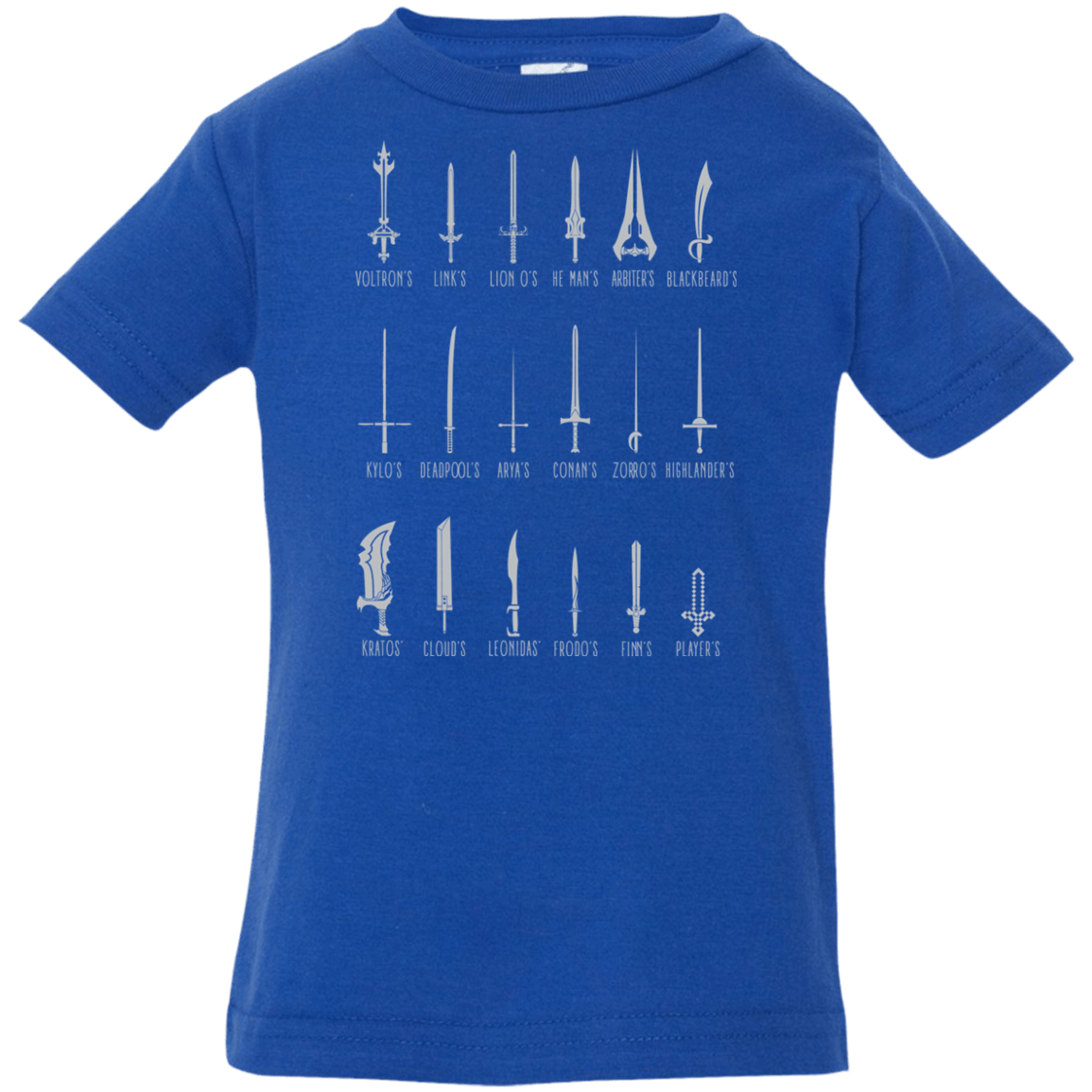 T-Shirts Royal / 6 Months POPULAR SWORDS Infant Premium T-Shirt
