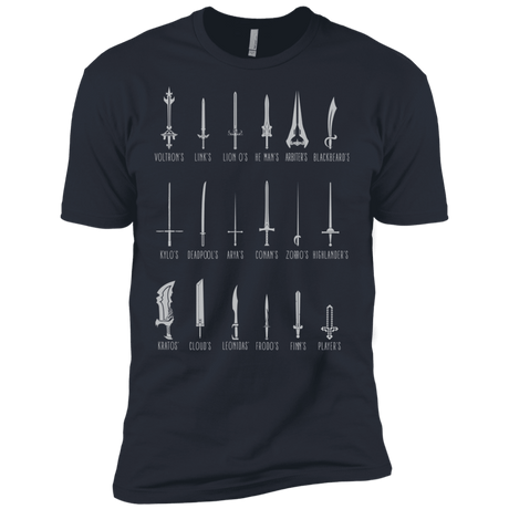 T-Shirts Indigo / X-Small POPULAR SWORDS Men's Premium T-Shirt
