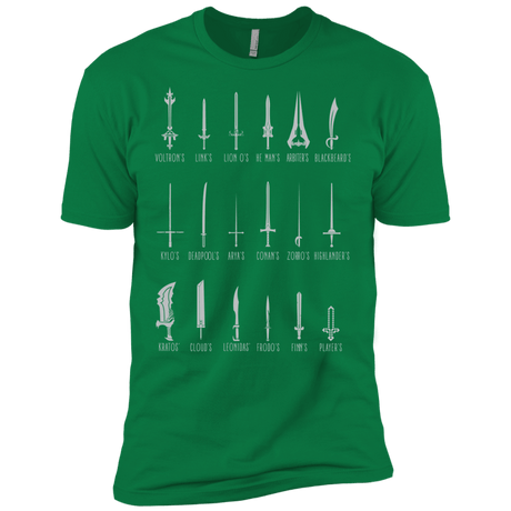 T-Shirts Kelly Green / X-Small POPULAR SWORDS Men's Premium T-Shirt