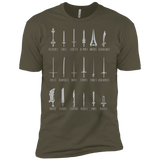 T-Shirts Military Green / X-Small POPULAR SWORDS Men's Premium T-Shirt