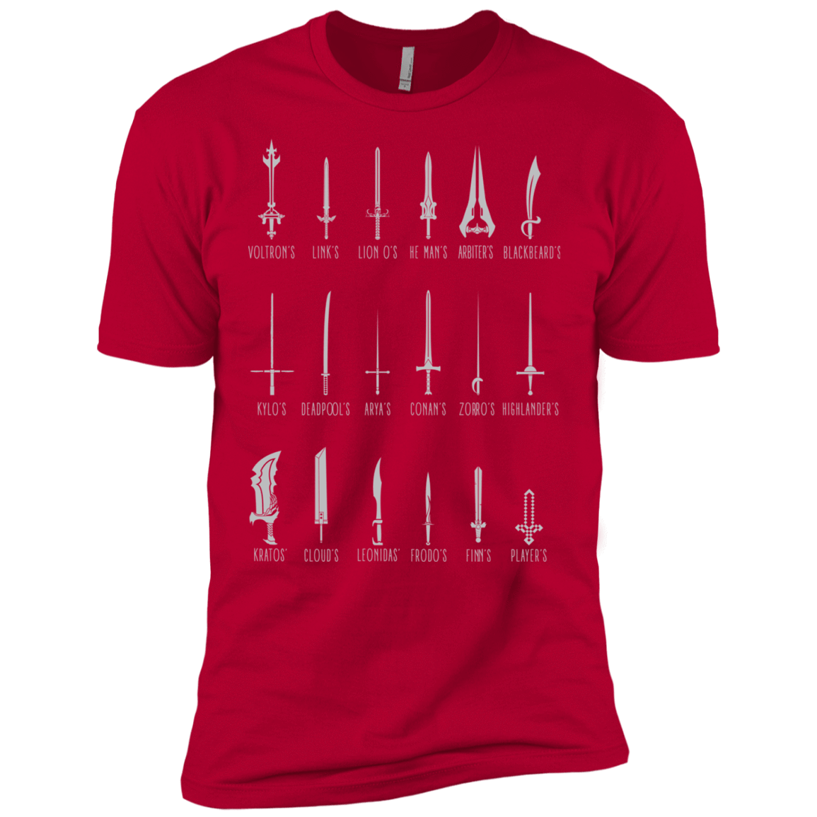 T-Shirts Red / X-Small POPULAR SWORDS Men's Premium T-Shirt