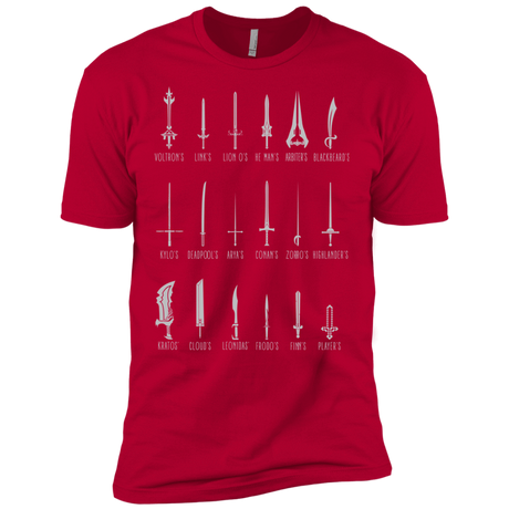 T-Shirts Red / X-Small POPULAR SWORDS Men's Premium T-Shirt