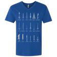 T-Shirts Royal / X-Small POPULAR SWORDS Men's Premium V-Neck