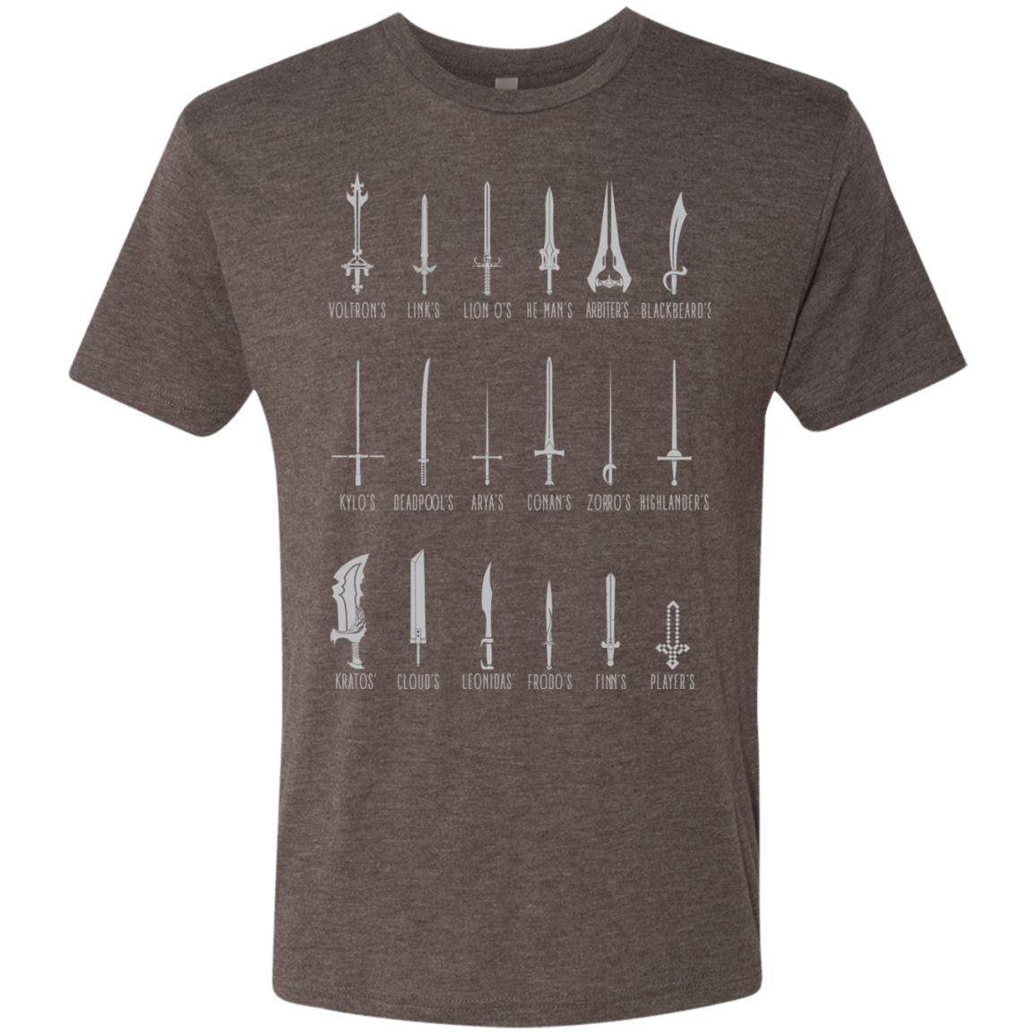 T-Shirts Macchiato / Small POPULAR SWORDS Men's Triblend T-Shirt