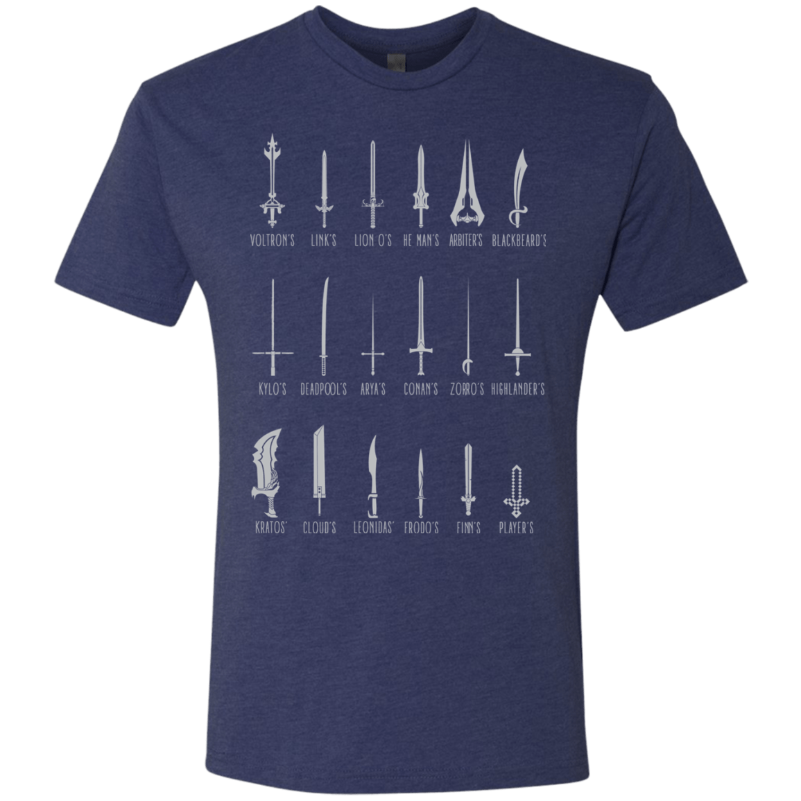 T-Shirts Vintage Navy / Small POPULAR SWORDS Men's Triblend T-Shirt