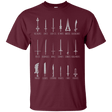 T-Shirts Maroon / Small POPULAR SWORDS T-Shirt