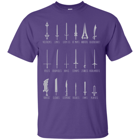 T-Shirts Purple / Small POPULAR SWORDS T-Shirt