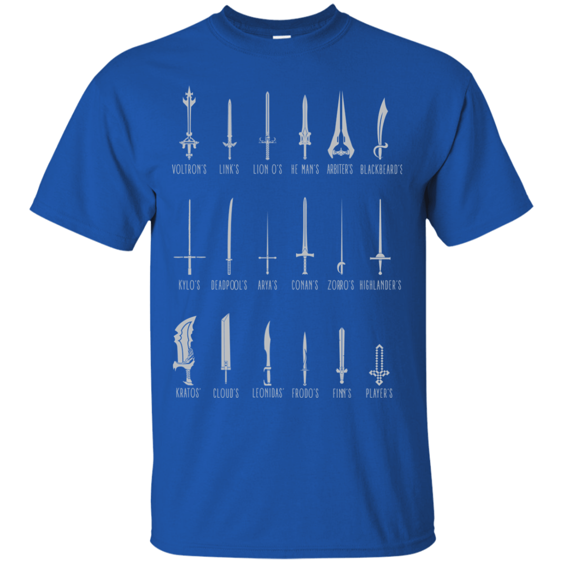 T-Shirts Royal / Small POPULAR SWORDS T-Shirt