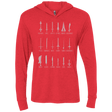 T-Shirts Vintage Red / X-Small POPULAR SWORDS Triblend Long Sleeve Hoodie Tee