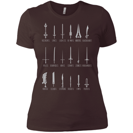 T-Shirts Dark Chocolate / X-Small POPULAR SWORDS Women's Premium T-Shirt