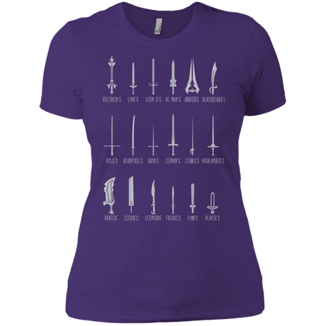 T-Shirts Purple / X-Small POPULAR SWORDS Women's Premium T-Shirt