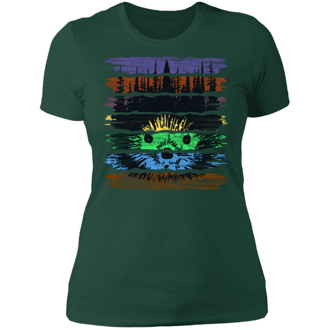 T-Shirts Forest Green / S Porcupine Forest Women's Premium T-Shirt