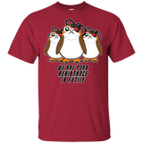 T-Shirts Cardinal / S Porg Borg T-Shirt