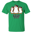 T-Shirts Irish Green / S Porg Borg T-Shirt