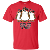 T-Shirts Red / S Porg Borg T-Shirt