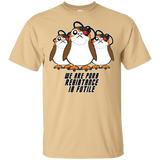 T-Shirts Vegas Gold / S Porg Borg T-Shirt