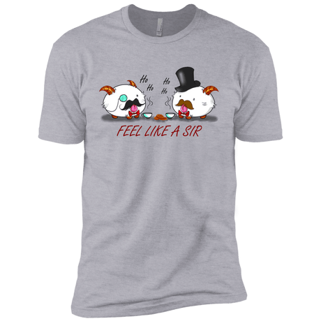 T-Shirts Heather Grey / YXS Poros like a sir Boys Premium T-Shirt